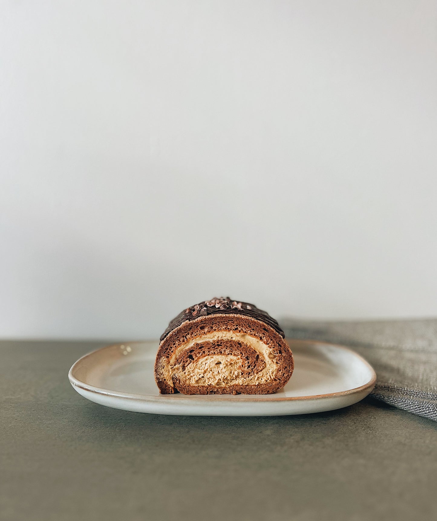 Chocolate - Vietnamese Coffee Roll Cake