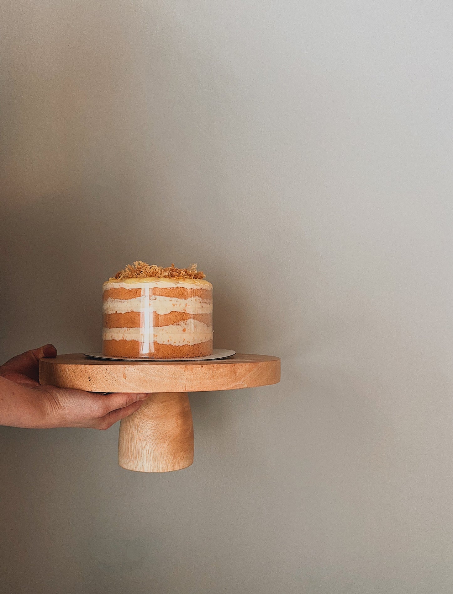 Salted Egg Sponge Cake