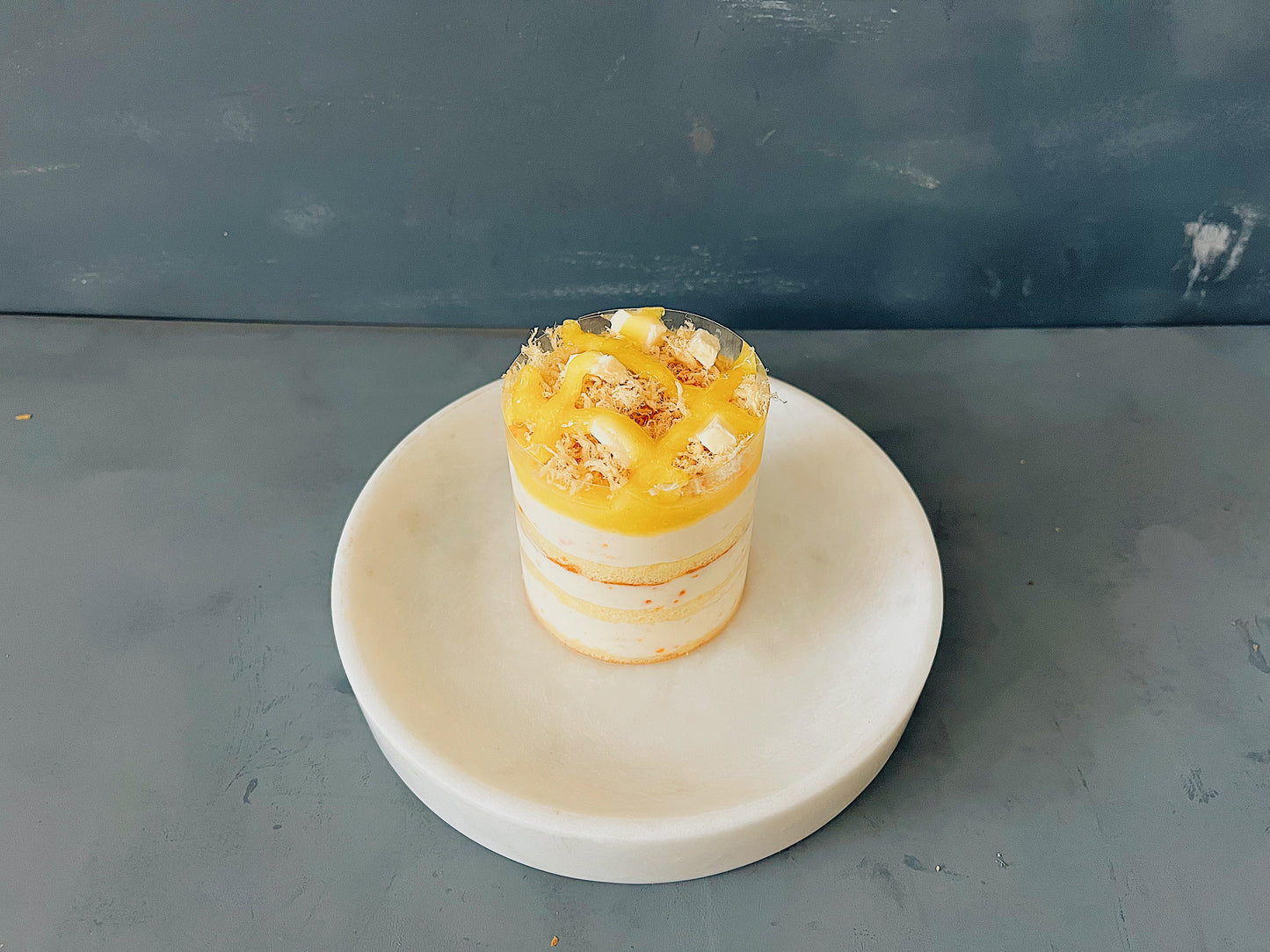 Salted Egg Sponge Cake